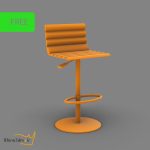آموزش مدل سه بعدی صندلی