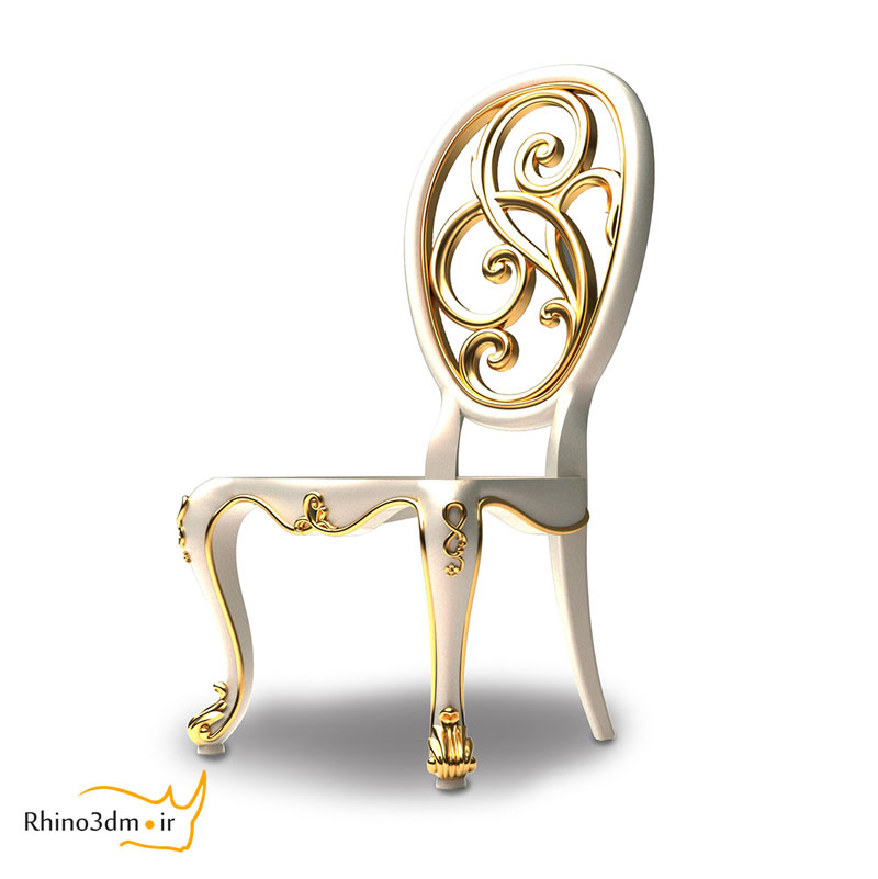 آموزش مدلسازی صندلی